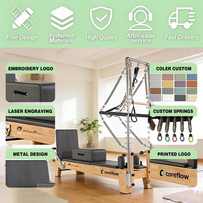 Maple Wood Pilates Reformer: The Stunning Choice for Elite Studios & Discerning Practitioners|2026 - Image 4