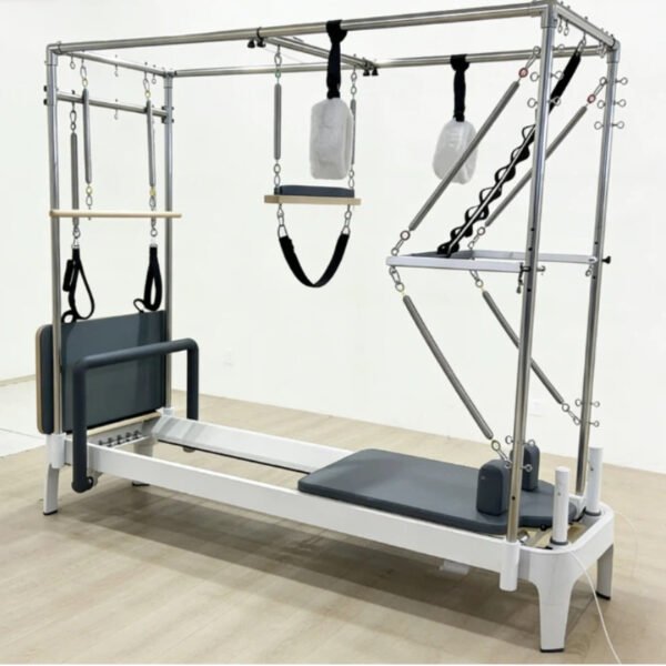 3 in 1 Multifunctional Pilates Reformer Fixed Orbit | Aluminum Frame