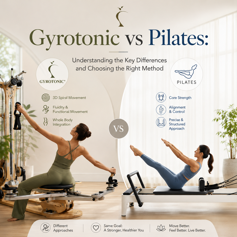 Gyrotonic vs Pilates