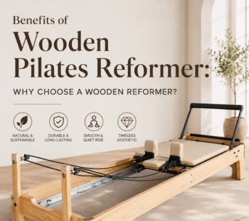 wooden pilates reformer